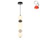 Lampa wisząca LED 14W BALOS PND-94921-3V-BK Italux