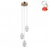 Lampa wisząca LED 15W ALANI PND-34375-3-HBR Italux