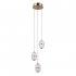 Lampa wisząca LED 15W ALANI PND-34375-3-HBR Italux