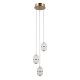 Lampa wisząca LED 15W ALANI PND-34375-3-HBR Italux