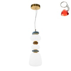 Lampa wisząca LED 15W EVANS PND-94981V-3B-GD Italux