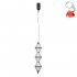 Lampa wisząca LED 15W FUENTE PND-34395-3V-BK Italux