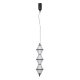 Lampa wisząca LED 15W FUENTE PND-34395-3V-BK Italux