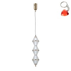 Lampa wisząca LED 15W FUENTE PND-34395-3V-HBR Italux