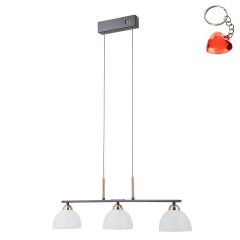 Lampa wisząca LED 15W MONTIELA PND-34374-3-BK Italux