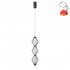 Lampa wisząca LED 15W SEVIL PND-34403-3V-BK Italux