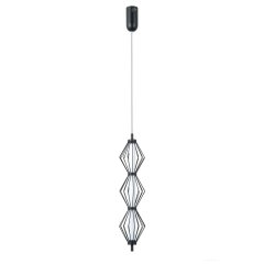 Lampa wisząca LED 15W SEVIL PND-34403-3V-BK Italux