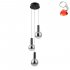 Lampa wisząca LED 15W STRELA PND-34378-3S-BK Italux