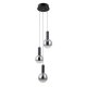 Lampa wisząca LED 15W STRELA PND-34378-3S-BK Italux