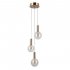 Lampa wisząca LED 15W STRELA PND-34378-3S-HBR Italux