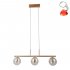 Lampa wisząca LED 15W VELADA PND-34381-3-HBR Italux