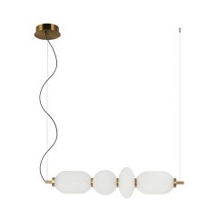 Lampa wisząca LED 18W NICO PND-8545-4H-AB-WH Italux
