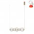 Lampa wisząca LED 18W RABEL PND-344221-5-HBR Italux