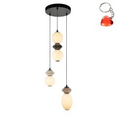 Lampa wisząca LED 19W BALOS PND-94921-4R-BK Italux