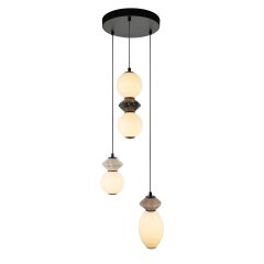 Lampa wisząca LED 19W BALOS PND-94921-4R-BK Italux