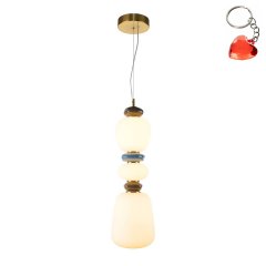 Lampa wisząca LED 19W EVANS PND-94981V-3A-GD Italux