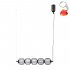 Lampa wisząca LED 20W PEDRO PND-34405-5-BK Italux