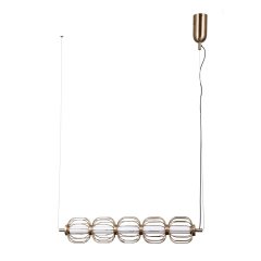 Lampa wisząca LED 20W PEDRO PND-34405-5-HBR Italux
