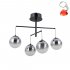 Lampa wisząca LED 20W VELADA PND-34381-4-BK Italux