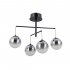 Lampa wisząca LED 20W VELADA PND-34381-4-BK Italux