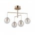 Lampa wisząca LED 20W VELADA PND-34381-4-HBR Italux