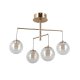 Lampa wisząca LED 20W VELADA PND-34381-4-HBR Italux