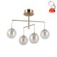 Lampa wisząca LED 20W VELADA PND-34381-4-HBR Italux