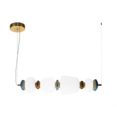 Lampa wisząca LED 22W EVANS PND-94981-4A-GD Italux