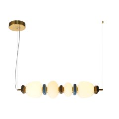 Lampa wisząca LED 22W EVANS PND-94981-4C-GD Italux