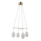 Lampa wisząca LED 24W ALANI PND-34375-4-HBR Italux