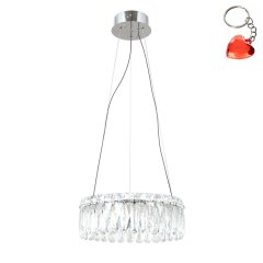 Lampa wisząca LED 24W NOSTA PND-34364-2-CH-CL Italux