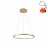 Lampa wisząca LED 24W VINOLA PND-56135B-040RPC-GD-3KS4K Italux