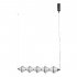 Lampa wisząca LED 25W FUENTE PND-34395-5-BK Italux