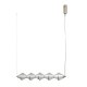 Lampa wisząca LED 25W FUENTE PND-34395-5-HBR Italux