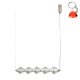 Lampa wisząca LED 25W FUENTE PND-34395-5-HBR Italux