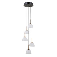 Lampa wisząca LED 25W MONTIELA PND-34374-5-BK Italux