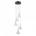 Lampa wisząca LED 25W MONTIELA PND-34374-5-BK Italux