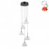 Lampa wisząca LED 25W MONTIELA PND-34374-5-BK Italux