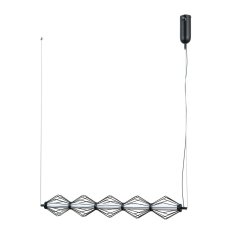 Lampa wisząca LED 25W SEVIL PND-34403-5-BK Italux