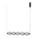 Lampa wisząca LED 25W SEVIL PND-34403-5-BK Italux