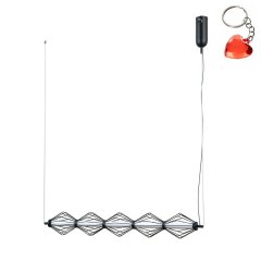 Lampa wisząca LED 25W SEVIL PND-34403-5-BK Italux