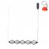 Lampa wisząca LED 25W SEVIL PND-34403-5-BK Italux