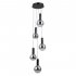 Lampa wisząca LED 25W STRELA PND-34378-5S-BK Italux
