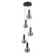 Lampa wisząca LED 25W STRELA PND-34378-5S-BK Italux
