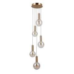 Lampa wisząca LED 25W STRELA PND-34378-5S-HBR Italux