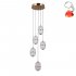 Lampa wisząca LED 28W ALANI PND-34375-5-HBR Italux