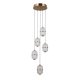 Lampa wisząca LED 28W ALANI PND-34375-5-HBR Italux