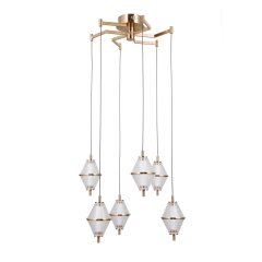Lampa wisząca LED 30W FUENTE PND-34395-6-HBR Italux