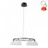Lampa wisząca LED 30W MONTIELA PND-34374-6-BK Italux