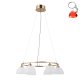 Lampa wisząca LED 30W MONTIELA PND-34374-6-HBR Italux